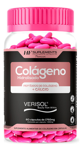 Colageno Verisol + Calcio Hf Suplements 60caps 1750mg