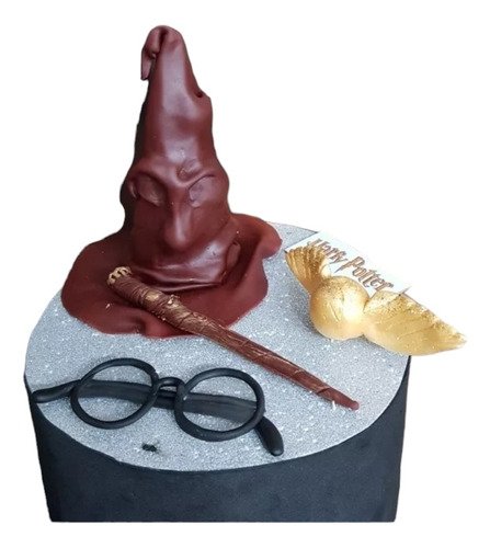Adorno Set De Harry Potter Para Torta
