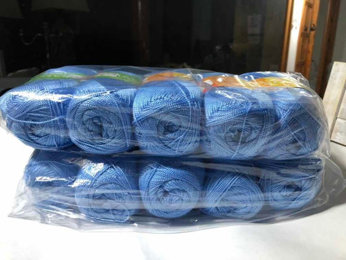 Pack Hilo Color Jacinto 10 Ovillos De 100gr Cada Uno