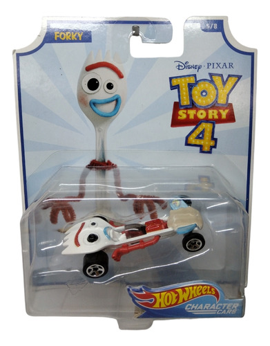 Hot Wheels Character Cars Toy Story 4 Forky