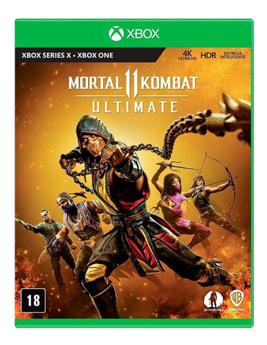 Mortal Kombat 11 Ultimate Xbox One  Mídia Física Dublado