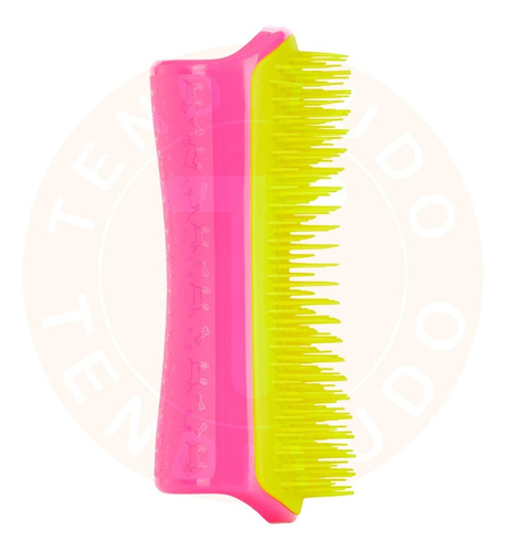 Imagem 3 de 9 de Escova E Desembaraçadora Pet Teezer - Amarelo E Pink