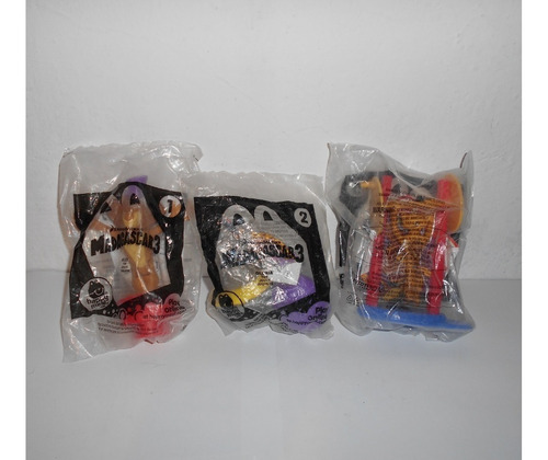 Lote 3 Figuras Madagascar 3 Alex De Mcdonalds