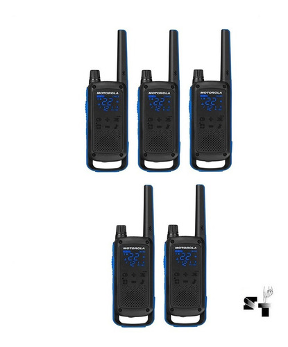 Cinco Handies Motorola T800 56 Km 22can Bluetooth Belgrano