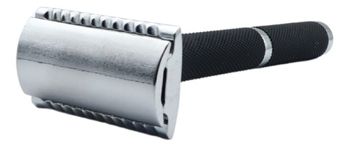 The Shaving Co Safety Razor Pieza Unica rastrillo de afeitar de metal negro unisex