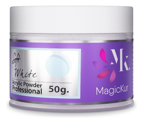 Polímero Básico Soft White 50 Gr Magickur Color Crema