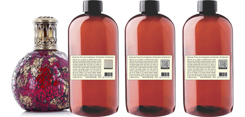 3 Esencias Lámpara Catalítica Premium 500ml Orient Woods