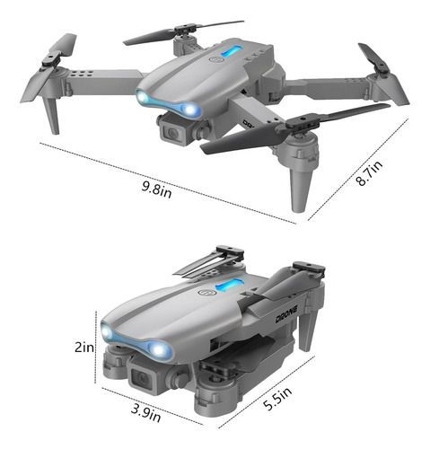 Drone E99 4k Wifi 2 Dupla Hdcâmeras Profissional 2 Baterias