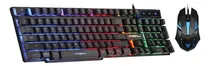 Comprar Set Teclado Y Mouse Argom Tech J.combat Usb Inglés Kb-2051bk