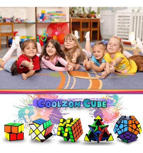 Speed ??cube Set, Puzzle Cube, Magic Cube 2x2 4x4 Pyraminx P