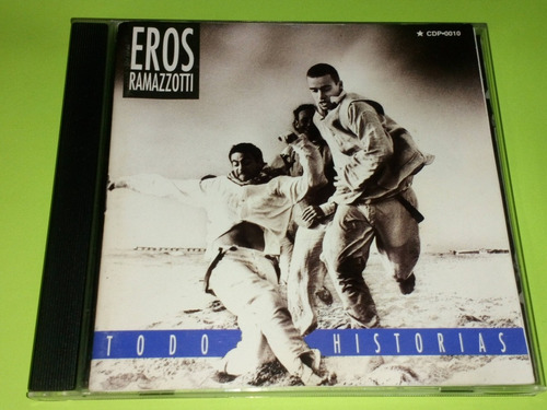 Cd Eros Ramazzotti - Todo Historias 1993 Laura Pausini Nek