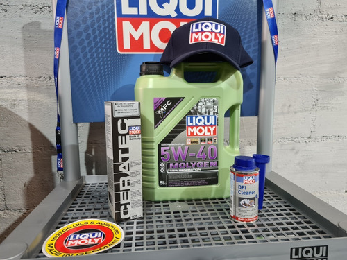 Kit Ceratec Óleo Liqui Moly Molygen 5w40 Sintético 5 Litros