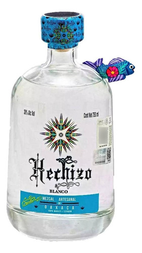 Paquete De 3 Mezcal Hechizo Blanco Espadin 750 Ml