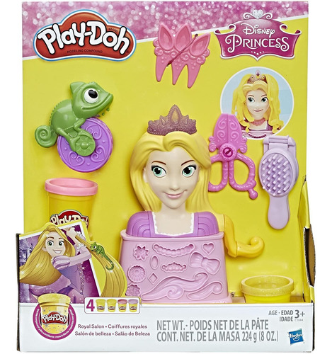  Peinados Play-doh Para Rapunzel Con La Cabeza Hasbro Disney