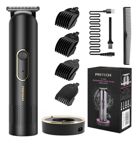 Pritech Cortadora De Pelo Para Hombres, Cortadora De Pelo Re