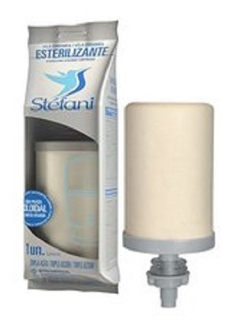 Kit 3 Vela P Filtro De Barro Stéfani Tripla Ação