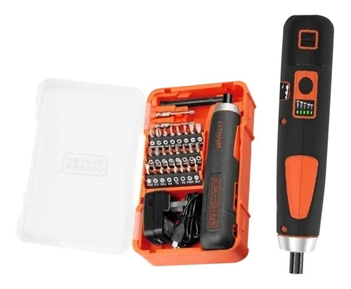 Set Atornillador Inalambrico 4v Push Bd40k27-b3 Black+decker