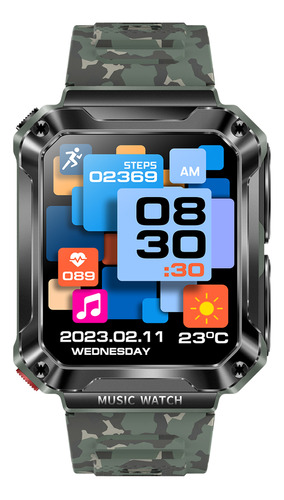 Reloj De Actividad Con Auriculares Intelligent Watch Bt
