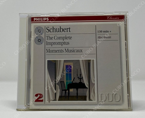 Schubert - The Complete Impromptus 2 Cds Remasterizado 1997 (Usado)