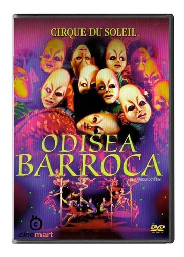 Cirque Du Soleil Odisea Barroca Circo Pelicula Dvd