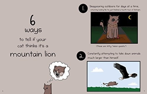 How To Tell If Your Cat Is Plotting To Kill You, De Oatmeal. Editorial Andrews Mcmeel Pub, Tapa Blanda En Inglés, 2012