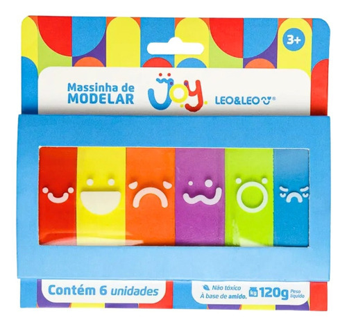 Massa De Modelar Joy 120g Leo&leo