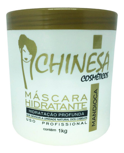  Máscara Super Hidratante De Mandioca Chinesa 1kg