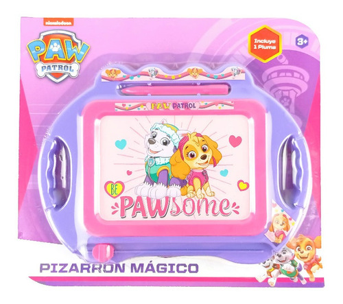 Pizarron Magico Paw Patrol Juguete Didactico 2 Diseños Niños