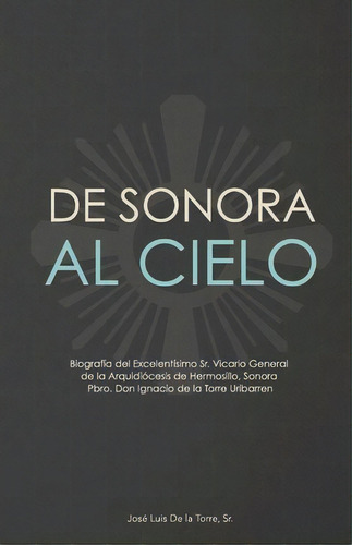 De Sonora Al Cielo, De Jose Luis De La Torre. Editorial Dlt Publishing, Tapa Blanda En Español