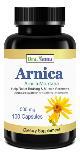 Arnica Calma Dolor Articulaciones Alivio Muscular Sin Sabor
