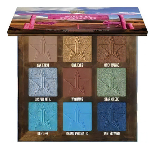 Star Ranch Mini Palette X Jeffree Star Sombra De Ojos