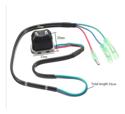 5 De Interruptor De Ajuste Para Motor De Barco Marino