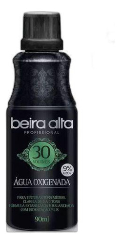 Kit 6 Águas Oxigenada Black 30 Volumes 90ml - Beira Alta