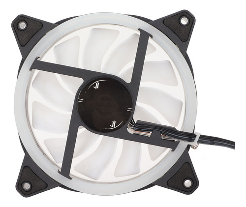 Ventilador De Cpu 11 Aspas Rgb Colorido Diseño De Marco