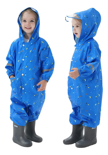 Ziweistar Conjunto De Traje De Lluvia Unisex Para Bebes Y Ni