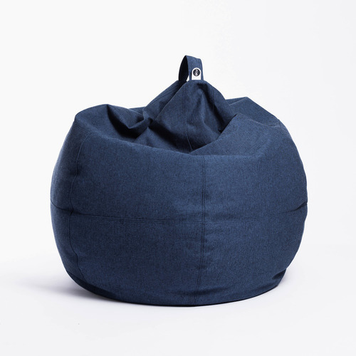 Puff Bean Bag Maxi Jeans Escuro