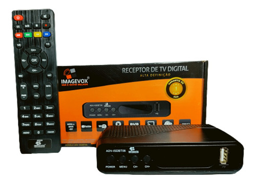 Conversor Digital Hd Terrestre Uhf Hdtv C/ Garantia + Nota