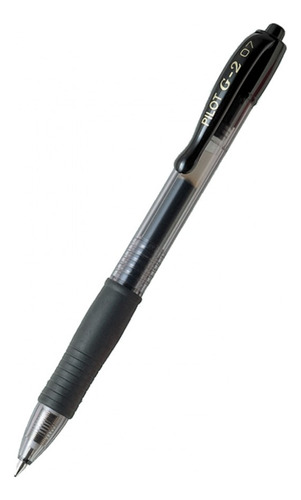 Pilot G2 Boligrafo Retractil Tinta Gel 0.7 Mm X Unidad Tinta Negro 0.7 Mm Exterior Negro