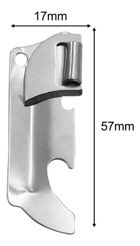Abrelatas Manual De Mano De Acero Inoxidable Para Cocina De