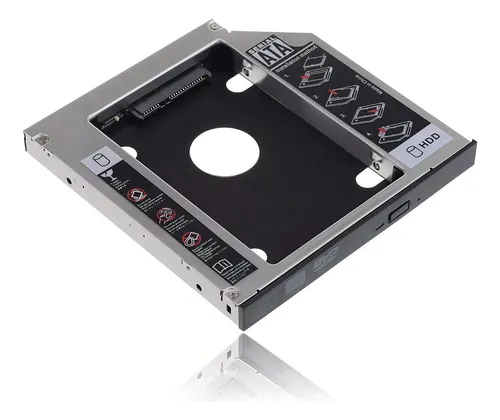 comprar Caddy Segundo Disco Notebook Hdd Sata O Ssd Universal 9,5mm