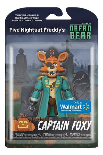 Foxy Five Nights At Freddy's Capitan Figura Original Funko