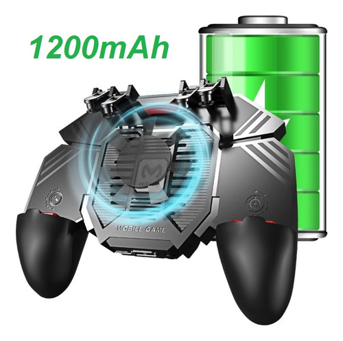 Gamepad Gatillero Cooler Joystick Freefire Warzone Codm Pubg