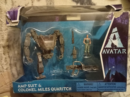 Amp Suit & Colonel Miles Quaritch Avatar  Mcfarlane 