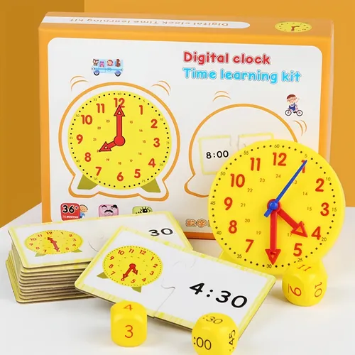 Juguetes Cognitivos De Horas, Minutos Y Segundos Para Niños