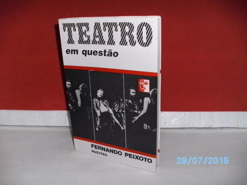 Livro Teatro Em Questão - Fernando Peixoto