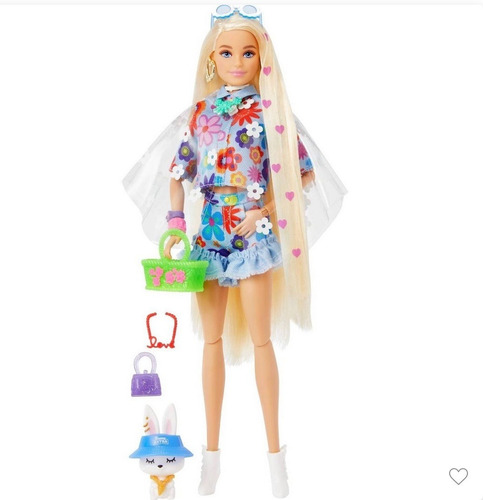 Barbie Extra Doll Floral #12