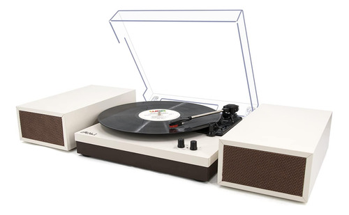 Lp&no.1 Tocadiscos Bluetooth Con Parlantes Estéreo De Estant