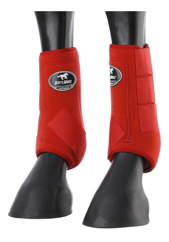 Splint Boot Dianteiro Vermelho Boots Horse 28540