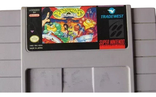  Id 887 Battletoads In Double Dragon Snes Original