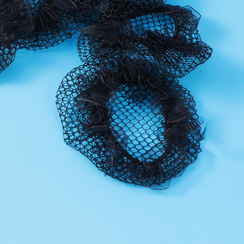 5 Fundas Reutilizables Para Moños De Pelo, Malla, Encaje, Pa